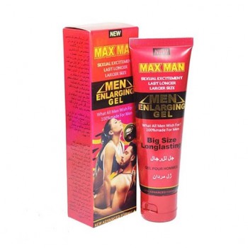 Max Man Men Enlarging Gel - Max Man Cream - Penis Enlargement Cream